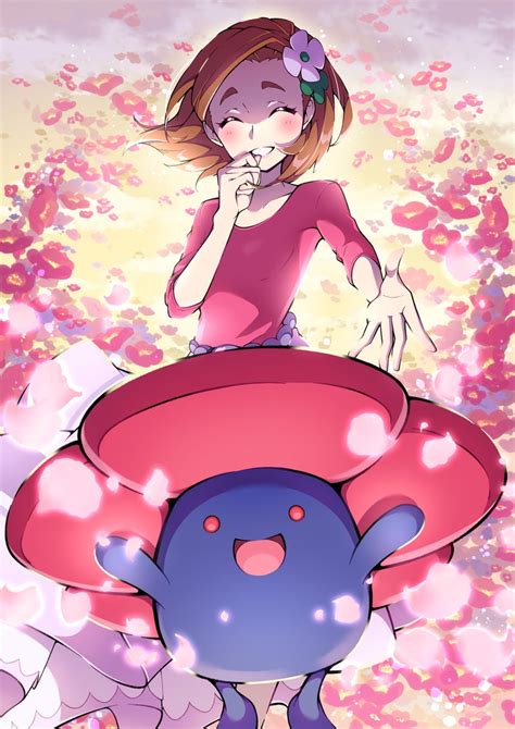 Vileplume And Aroma Lady Pokemon And More Drawn By Pon Yui Danbooru