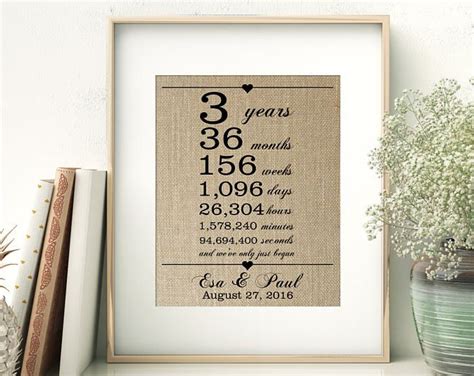 Wood is the traditional gift for the 5th anniversary. Wedding Anniversary Wood Sign - Years Months Weeks Days ...