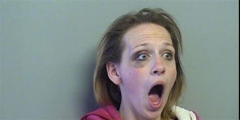 This Lady Probably Saw A Ghost Right Before Cops Took Her Mugshot