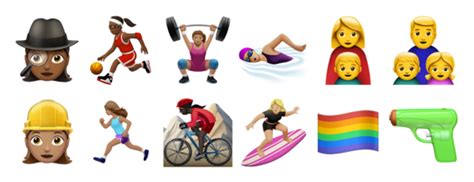 New Emoji Add Gender Parity And A More Realistic Drawing