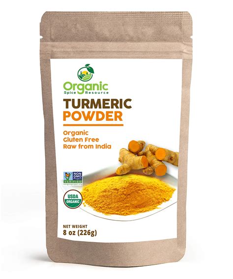 Buy Spice Resource Turmeric Root Powder 8 Oz 226 G Online At