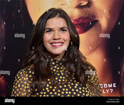 Actress America Ferrera Attends The Premiere Of The Motion Picture Thriller Miss Bala At Regal