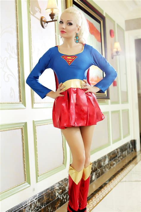 Superwoman Dress Superman Cosplay Costumes For Adult And Girls My Xxx