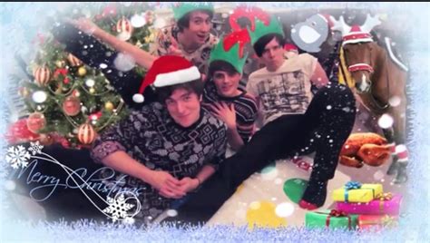 The Fantastic Foursome Christmas Card I Freaking Love Them Chris Kendall Dan Howell Phil