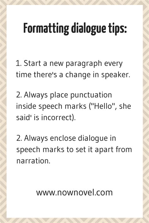 However, authors have to make use of them sparsely and cautiously. How to Write Dialogue in a Story: 7 steps | Now Novel