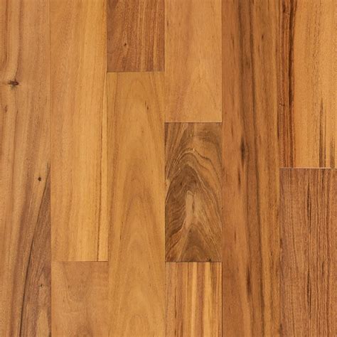 Bellawood 3 4 In X 5 In Brazilian Koa Solid Hardwood Flooring Floor