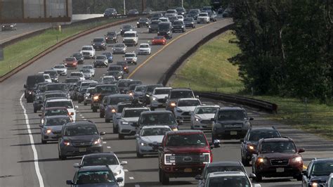 20 Mile Delay On Northbound Garden State Parkway As Visitors Head Home