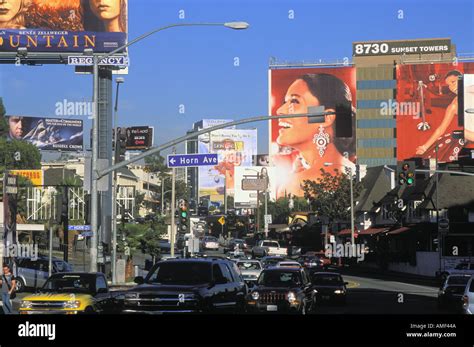 Sunset Strip Sunset Boulevard West Hollywood Los Angeles Californie
