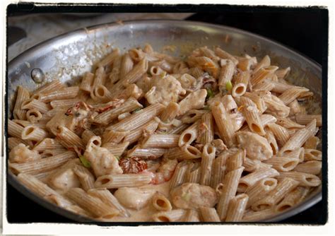 Lori Jean Cooks Recipe Spicy Shrimp And Chicken Pasta