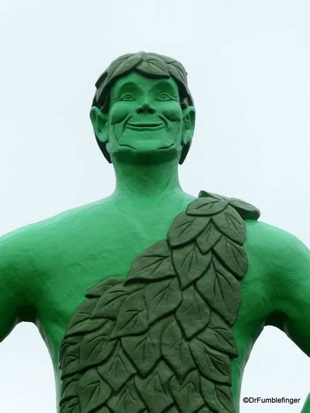Green Giant Statue Blue Earth Minnesota Travelgumbo