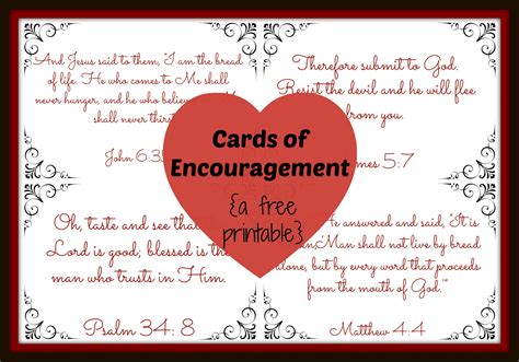 8 Best Images Of Free Printable Encouragement Cards Free Printable