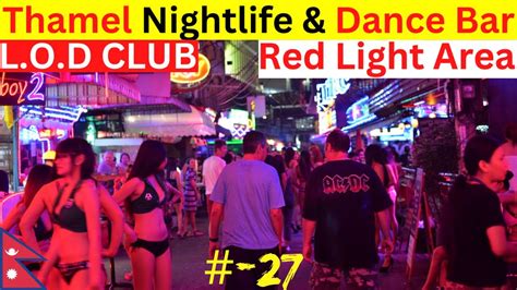 🇳🇵nepal Biggest Nightlife And Red Light Area Thamel Market At Night Lod Club Kathmandu Nepal