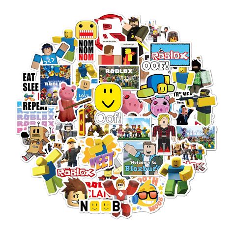 Roblox Sticker Pack 100pcs Sticker Decals Best T For Kids Children