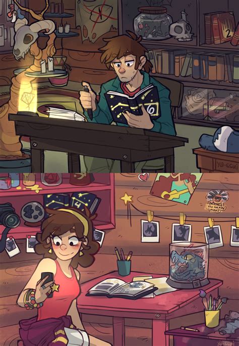 Written By Dipper Pines Illustrations By Mabel Pines Gravity Falls Comics Gravity Falls