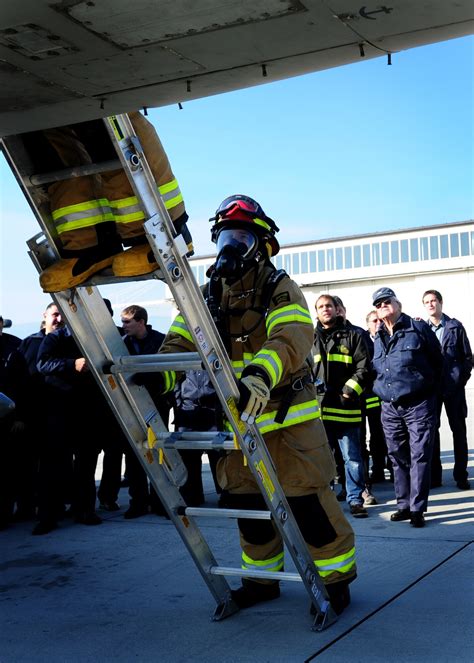 Aviano Firefighters Train With Slovenians Aviano Air Base Display