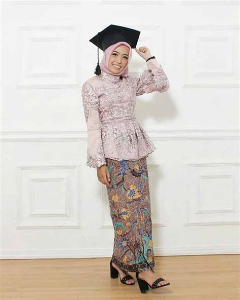 Kebaya Modern Model Kebaya Wisuda 2019 Hijab Style Hijab Terbaru
