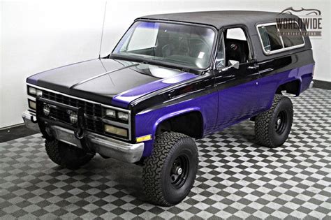 1973 Chevy K5 Blazer Restored 4x4 V8 New Paint Show Or Go For Sale