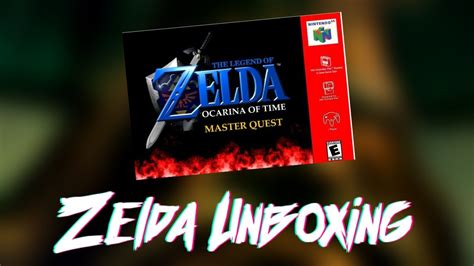 The Legend Of Zelda Ocarina Of Time Master Quest N64 Unboxing Youtube