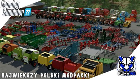 Najwi Kszy Polski Modpack I Ponad Maszyn I Farming Simulator Youtube