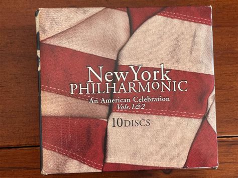 New York Philharmonic An American Celebration Vol 1 And 2 Box Sets 10 Cd