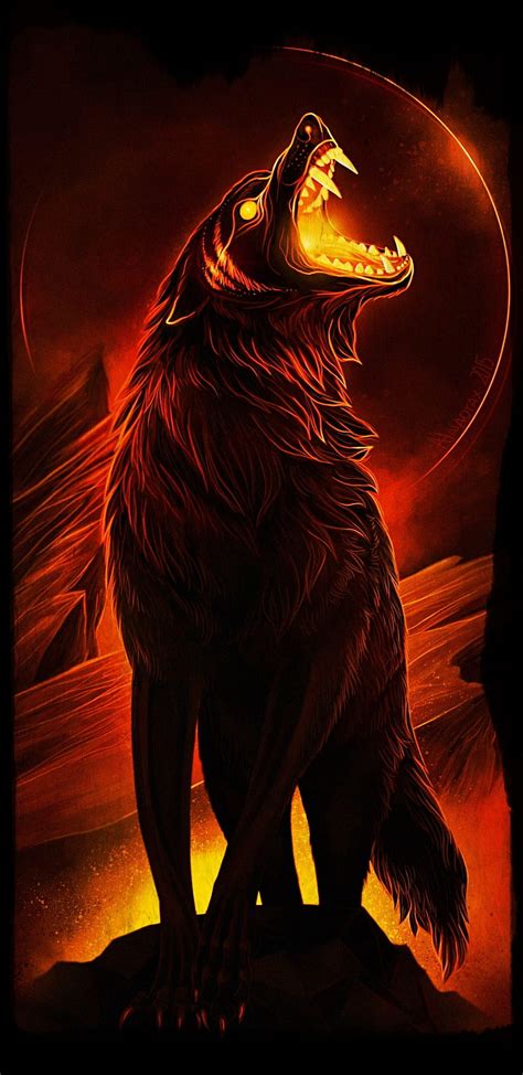 Discover More Than 82 Epic Fire Wolf Wallpaper Vn