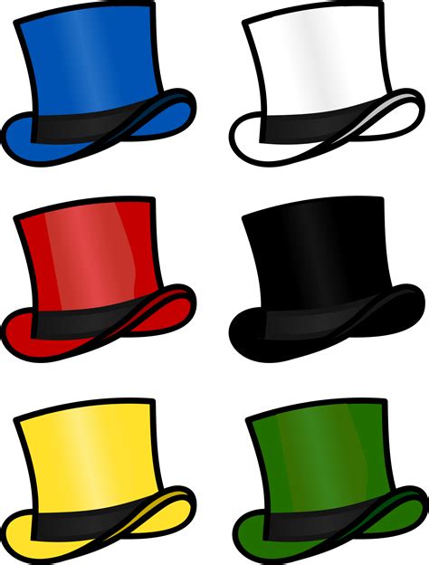 Six Thinking Hats Clothing Cap Creativity Clip Art Of Hats Png
