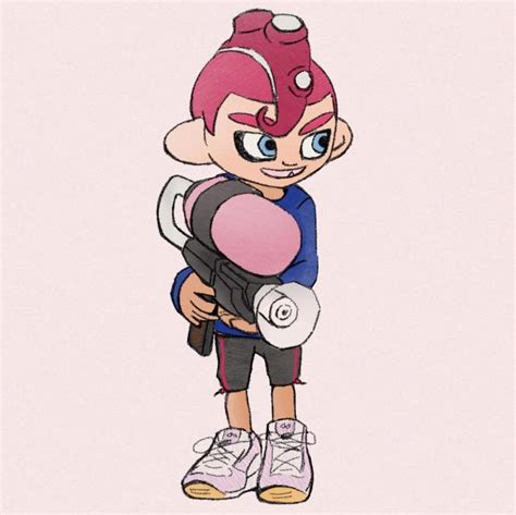 Im Practicing My Drawing And Heres My Beloved Octoling Boy Rsplatoon2