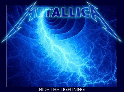 Metallica Ride The Lightning Wallpaper Wallpapersafari Ride The
