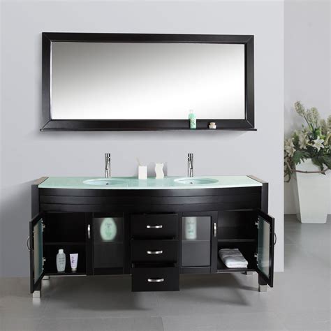 With millions of unique furniture, décor, and housewares options, we'll help you find the perfect solution for your style and your home. 71" Ava Double Sink Vanity - Glass Top - Bathgems.com