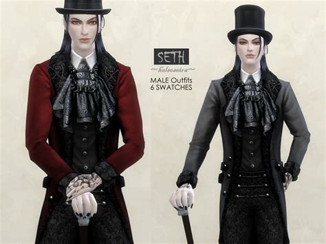 The Sims Resource Seth Male Outfits Vampire Needed
