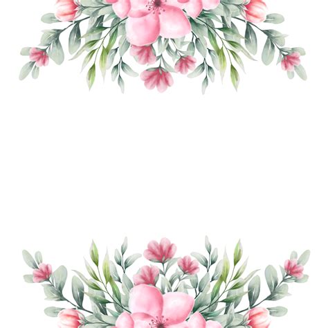 Flower Border Png Isolated Transparent Png Mart
