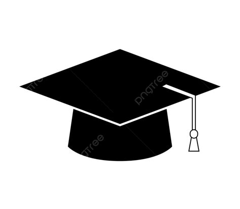قبعة التخرج رمز التعلم معزولة تعلم شرابة طالب علم Png والمتجهات