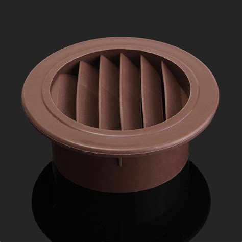 Round Air Vent Abs Louver Grille Cover Pp Ventilation Grille Air Grille