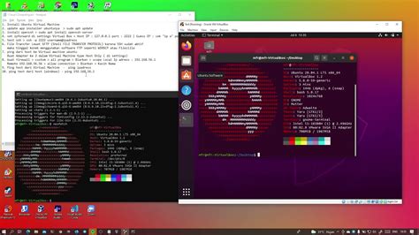 Melakukan SSH Ke Virtual Machine Ubuntu Dengan Virtual Box