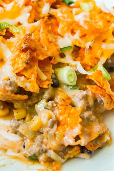 Doritos Casserole With Ground Beef This Is Not Diet Food