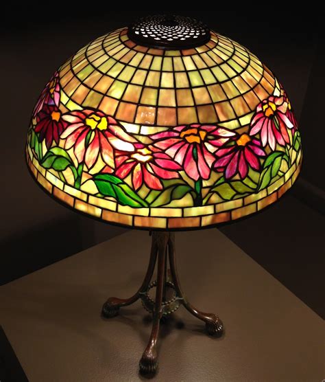 Two Nerdy History Girls Beautiful Leaded Glass Lamps By Louis Comfort