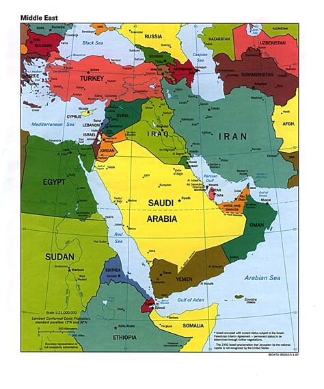 1up Travel Maps Of Middle East Continent Middle East Political Map