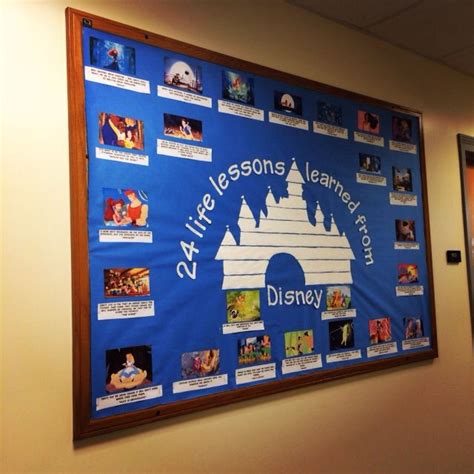 24 Life Lessons Learned From Disney Bulletin Board Disney Themed