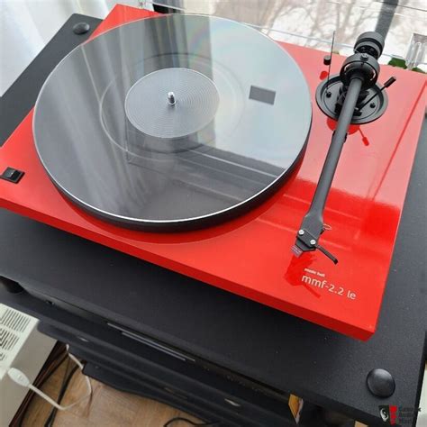 Music Hall Mmf 22 Le Limited Edition Ferrari Red Audiophile Turntable