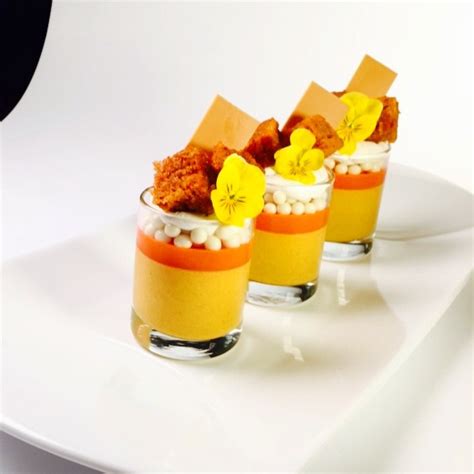 This double chocolate mousse cake consists of white chocolate mousse, dark chocolate mousse and a butter chocolate cake layer. Carrot Cake Verrines @stregisbalharbour #bachoursimplybeau ...