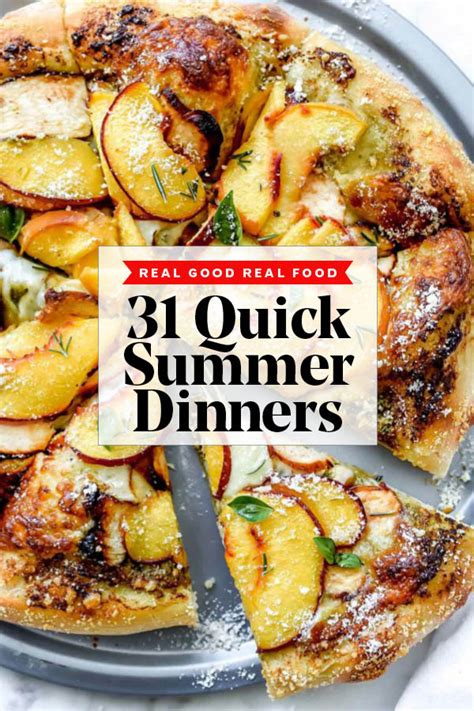 31 Quick Dinner Ideas For Easy Summer Nights Foodiecrush Com