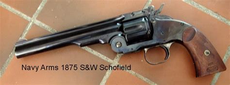 Smith And Wesson Schofield 1875 45 Colt By Uberti