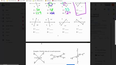 Top Geometry Vertical Angles Full Gm