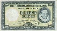 1000 Dutch Guilders banknote (Willem de Zwijger) - Exchange yours