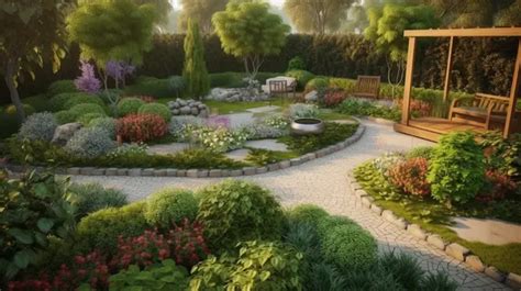 3d Garden Designs Landscaping Background Landscaping Designs Picture