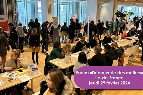 En Ile De France Arpejeh Organise Un Forum Découverte Des Métiers Le Jeudi 29 Février 2024