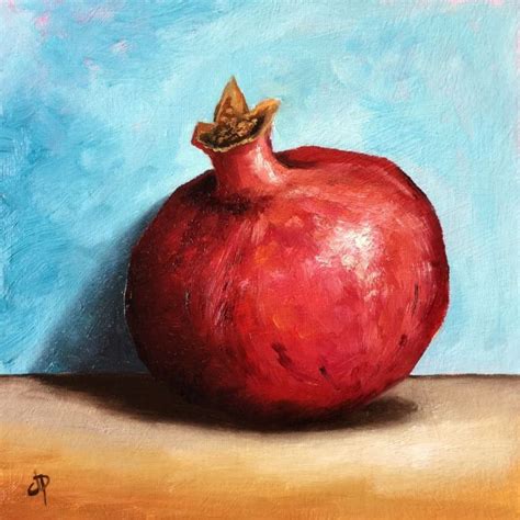 Pomegranate 2015 By Jane Palmer Art Paintings For Sale Flower Art