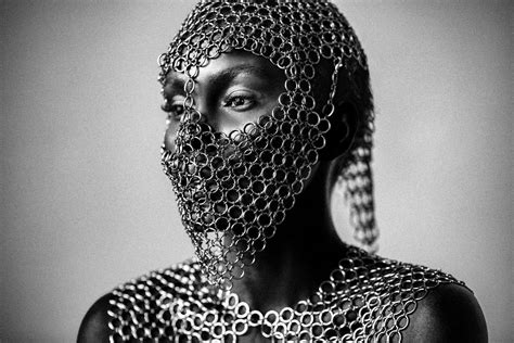 Chain Mail Mask Style Swag Chain Letter Chainmaille Outfits