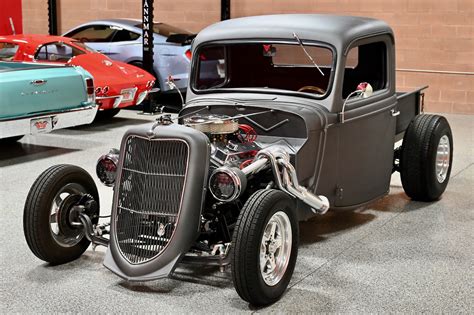 1935 Ford Hot Rod Pickup Red Hills Rods And Choppers Inc St