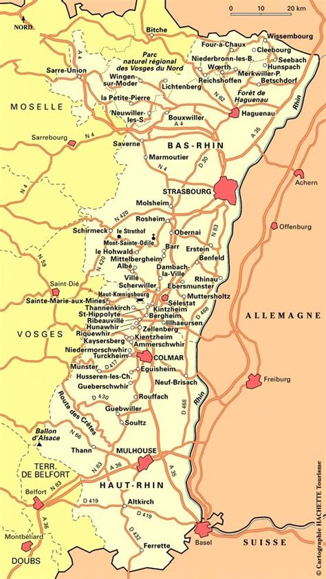 Mapa De Alsacia
